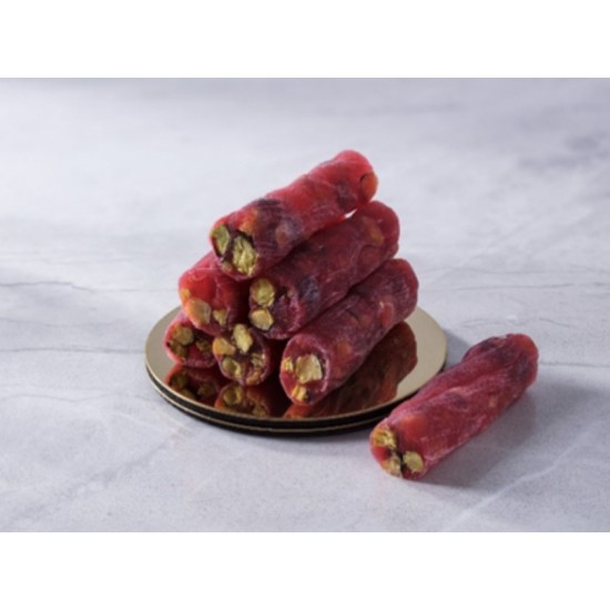 (Finger Turkish Delight with Pistachio and Pomegranate Flavored 210 gr.) 
