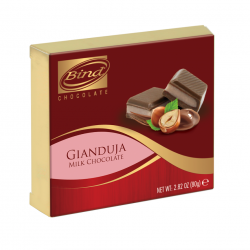 Gianduja Filled Milk Chocolate Bar