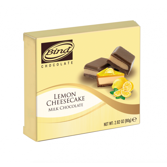 Lemon Cheesecake Flavored Milk Chocolate Bar