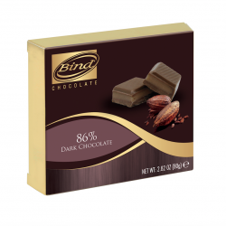 86% Dark Chocolate Bar
