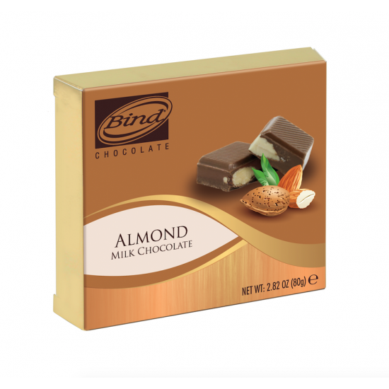 Milk Chocolate Bar With Almond