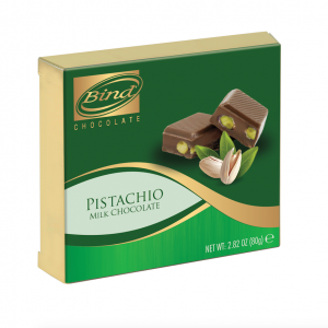 Milk Chocolate Bar With Pistachio